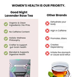 7 PM Good Night Lavender Rose Tea Joulebody