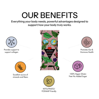 Acai Hibiscus Good Morning Bars | 10-Bar Box Joulebody