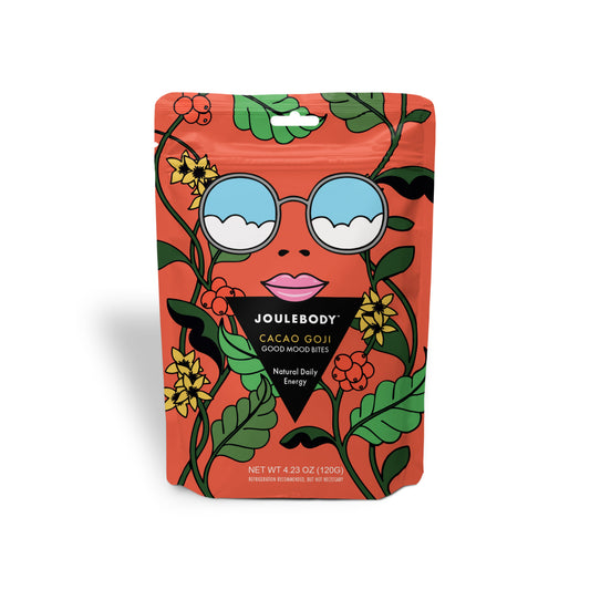 Cacao Goji Good Mood Bites bag