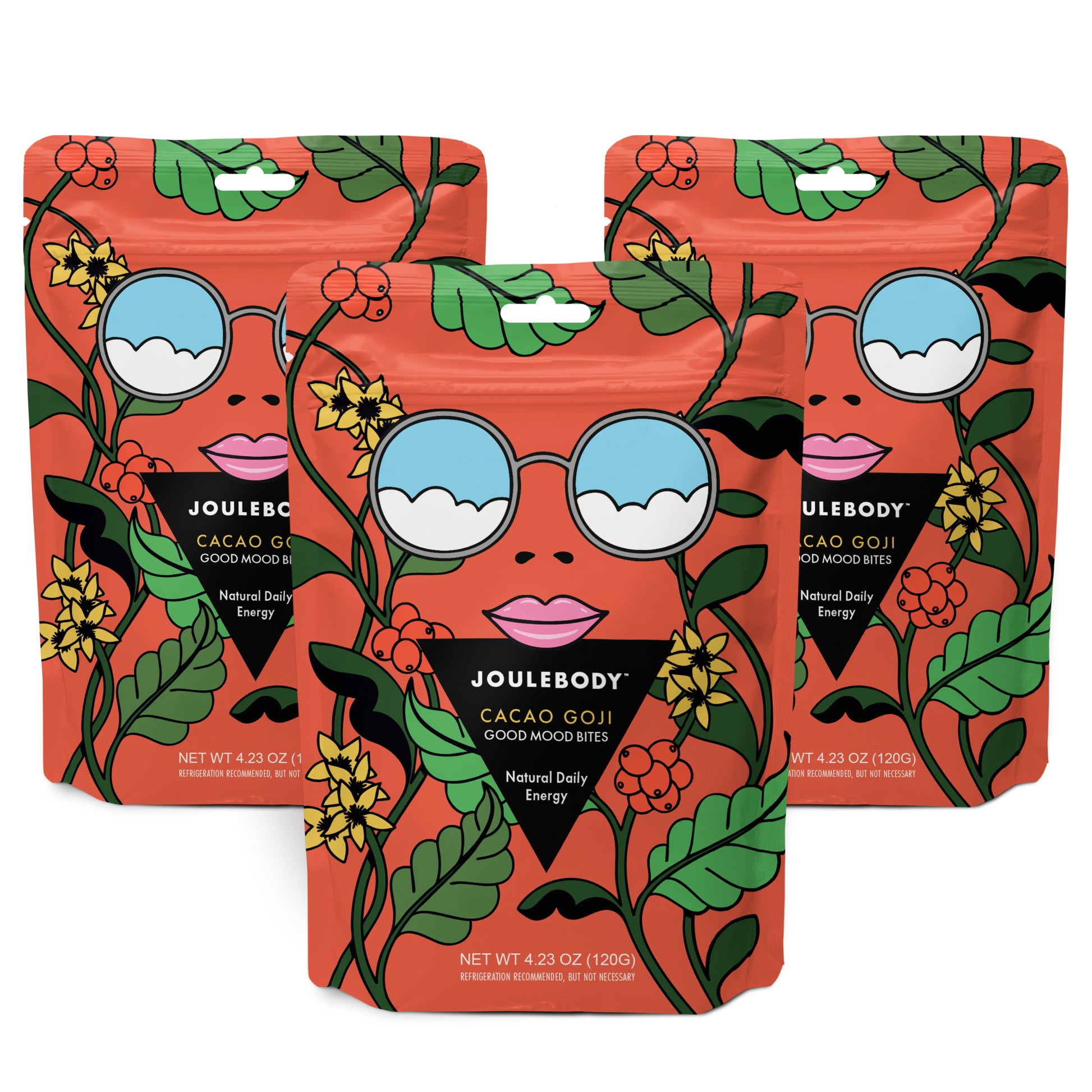 Cacao Goji Good Mood Bites (3-Pack) Joulebody