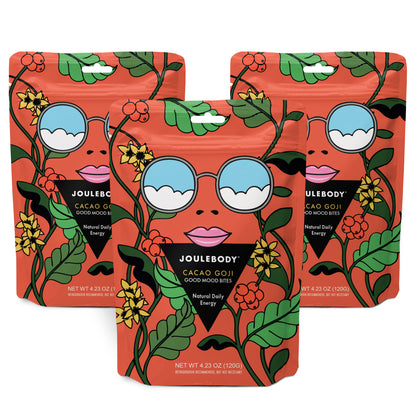 Cacao Goji Good Mood Bites (3-Pack) Joulebody