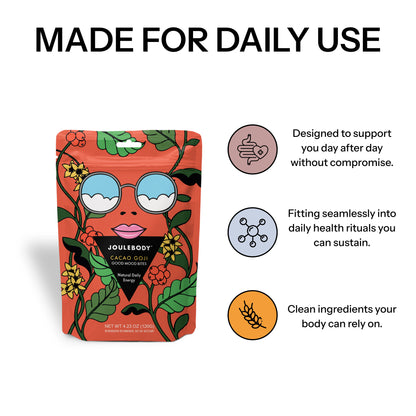 Cacao Goji Good Mood Bites (3-Pack) Joulebody