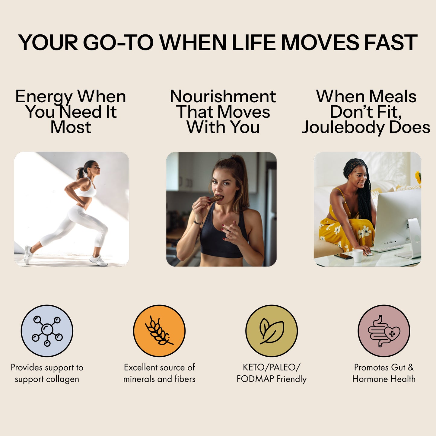 Acai Hibiscus Superfood Energy Bites 6 Packs Joulebody