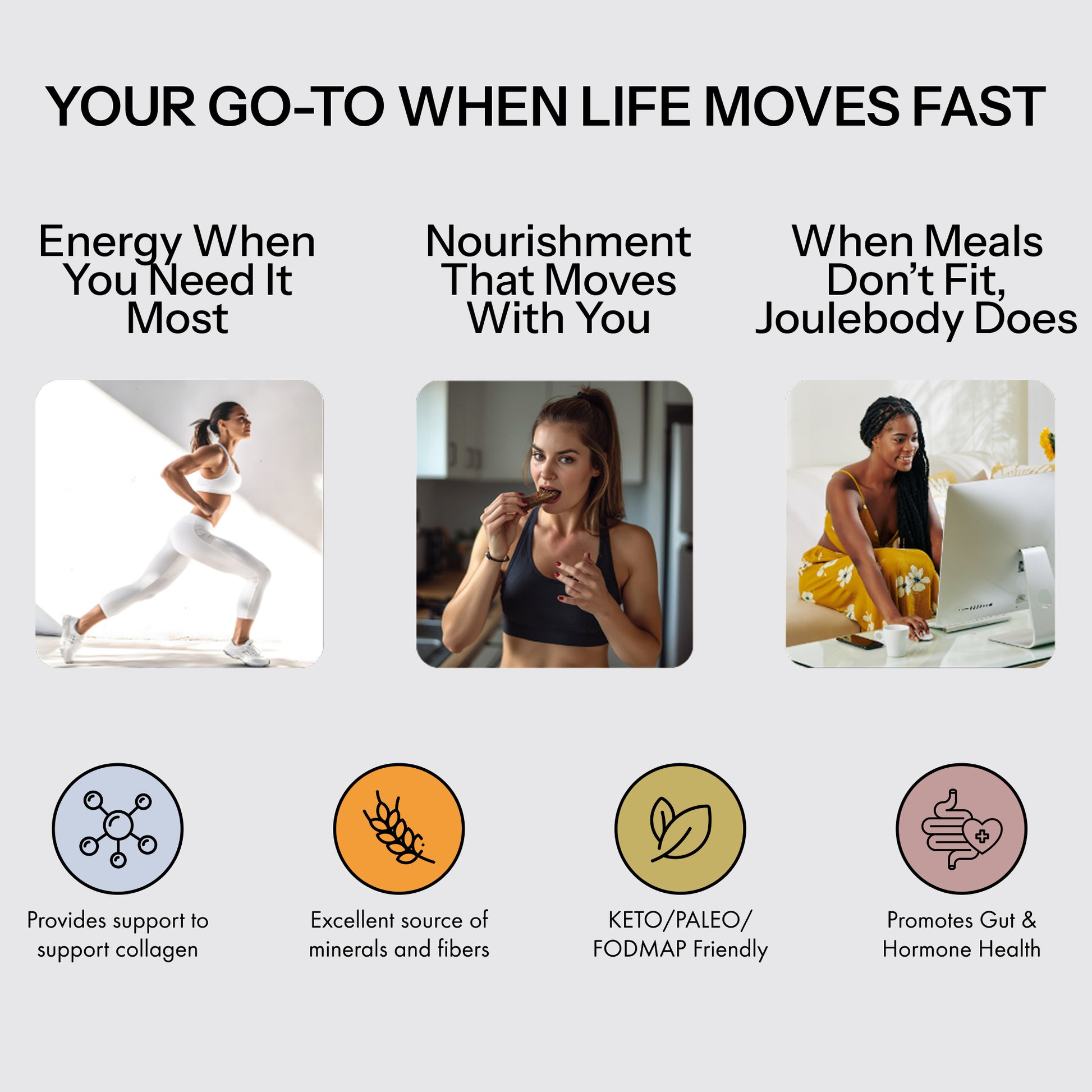 Acai Hibiscus Good Morning Bars | 10-Bar Box Joulebody