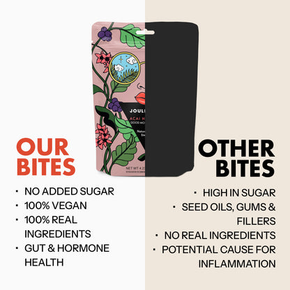 Acai Hibiscus Superfood Energy Bites 6 Packs Joulebody